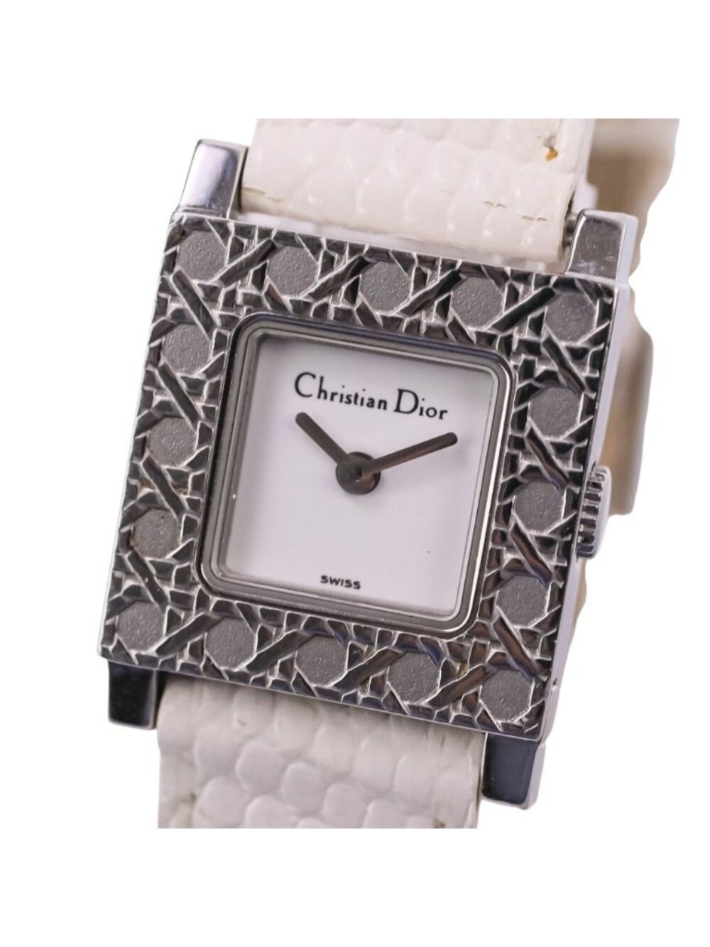 Dior la Parisienne Quartz Watch White Dial Silver Colored